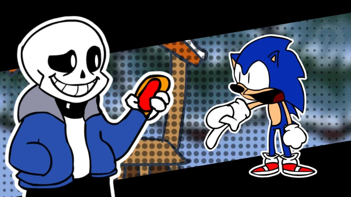 "Sans Meets Sonic!" - A Short Animation (Undertale & Sonic)