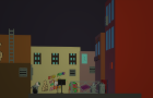 Street done in Paint 3D
