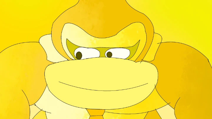 Donkey Kong Smokes the Banana Kush