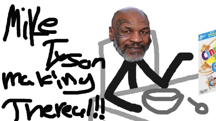 Mike Tyson making Thereal