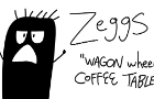 Zeggs - Wagon Wheel Coffee Table