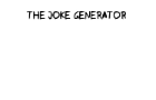 joke generator v0.1