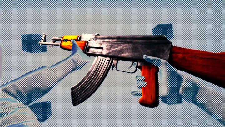 AK Maya Viewmodel Animation │ Firing Animation │ Inspect Animation