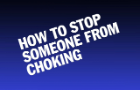 How to Stop Someone From Choking!