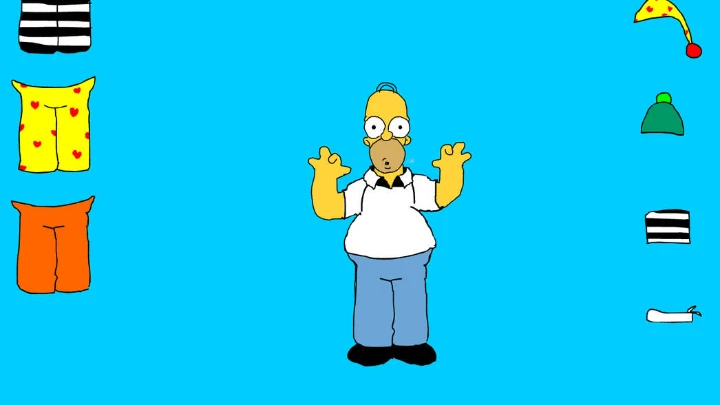 Dress up homer