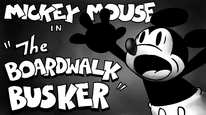 Mickey Mouse in "The Boardwalk Busker"
