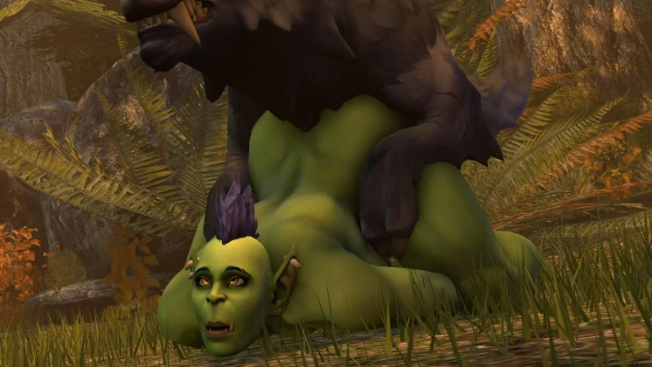 Orc Huntress Tamed