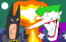 Joker blows up a building