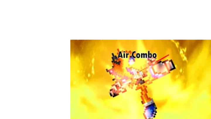 Mes the Hedgehog Air Combo