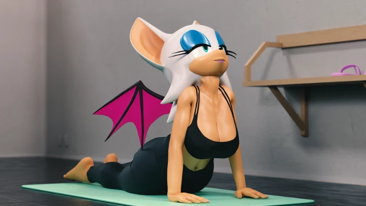 Rouge's Yoga Time