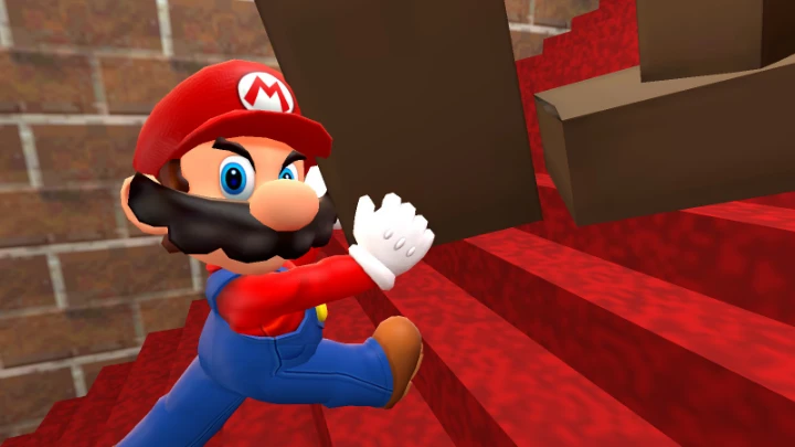 Mario Cleans the Basement