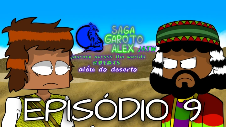 Saga garoto alex jatw - além do deserto episódio 9 (animação flipaclip) (ibis paint x)