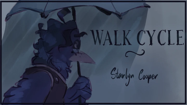 Starlyn Walk Cycle - THE DEATH OF STARLYN COOPER