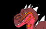 Giga Rex gets Tail slapped (No audio)