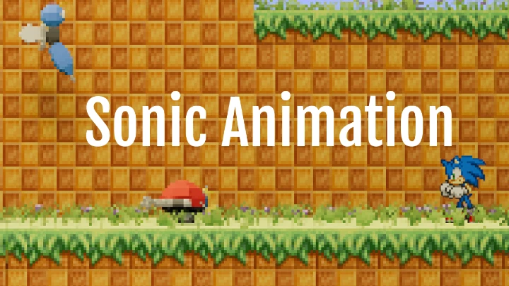 Sonic Sprite Animation in Blender