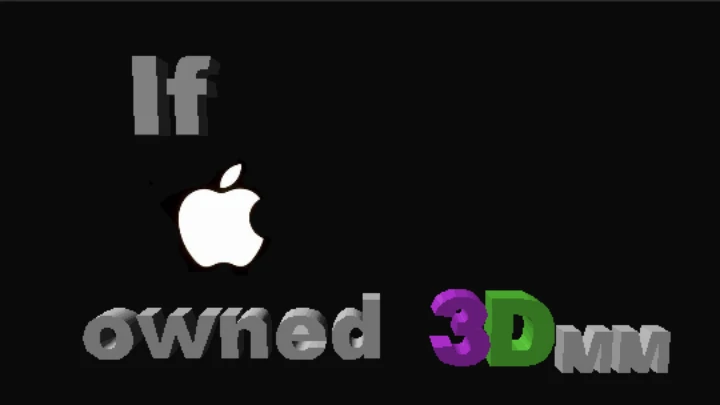 If apple owned 3DMM