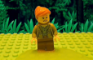 Lego Claire stuck by slug