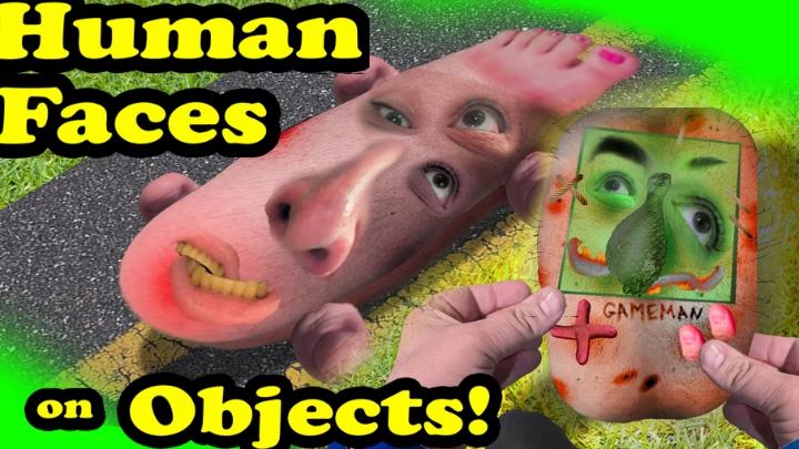 Human Faces on Objects!