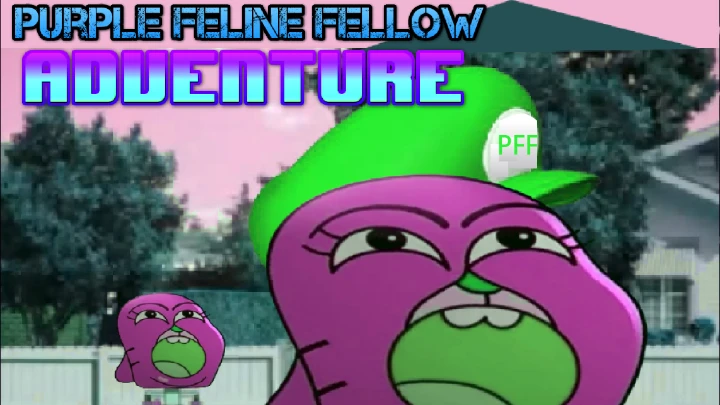 Purple Feline Fellow Adventure