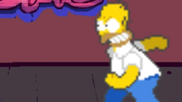 Vibinvendetta Sprite Animation Homer's Finisher