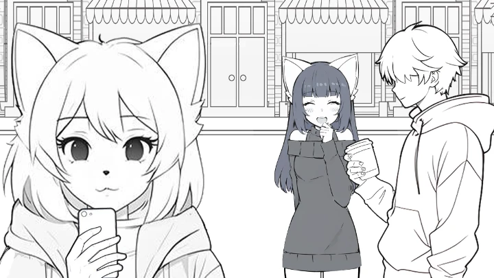 Furry Storyboard (Werewolf Delivery Service)