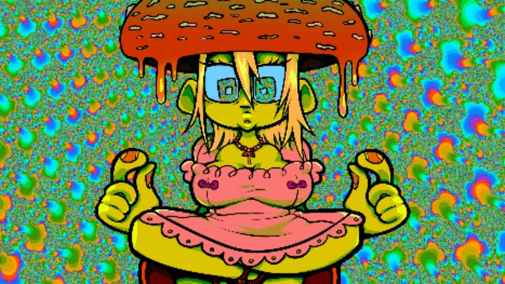 mushroom girl