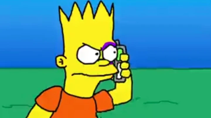 Bart Limerson saves Bart Simpson from the bullys