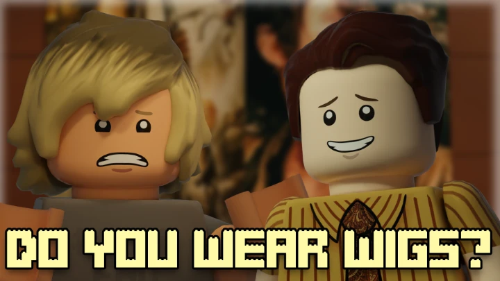 DO YOU WEAR WIGS? (LEGO ANIMATION)