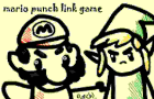 mario punch link game