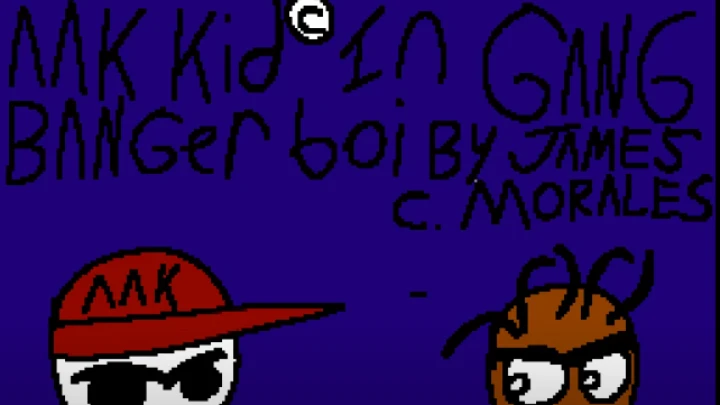 AAK kid in Gang banger boi by James C. Morales