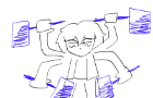 cool fite animation