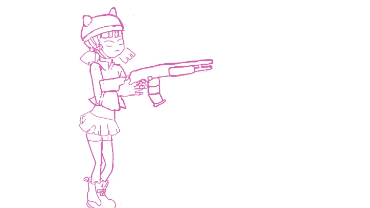 gun girl