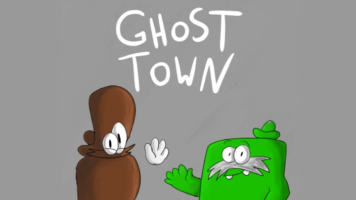 Ghost Town (final project cartoon)