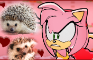 If Amy Rose was in a Cute Hedgehogs Compilation Video