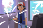 Ash ketchum plugging 2 cords that were scam