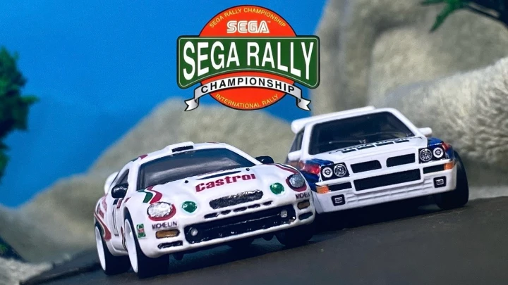 SEGA Rally Championship Stop Motion