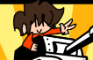 Newgrounds logo but Marc