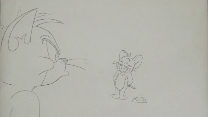 Tom and Jerry traditional animation test