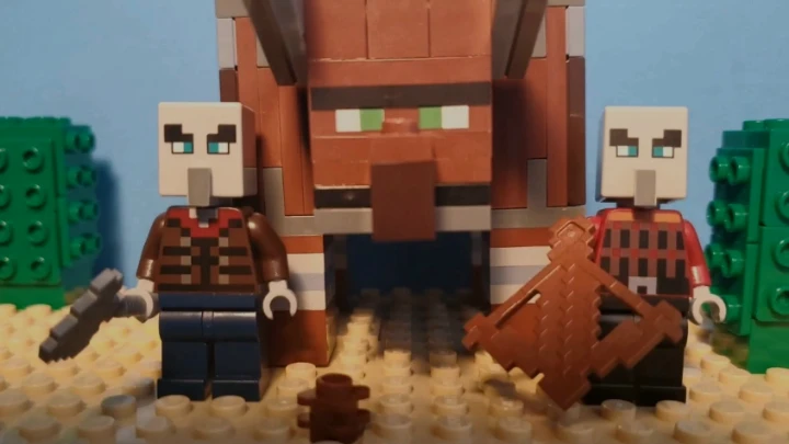 A Day in the Village - A Lego Minecraft Stopmotion Shortfilm