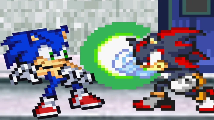 Sonic vs shadow