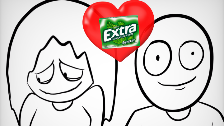 Fresh Minty Love (a love story about gum)