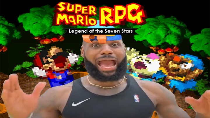 Lebron James, scream if you love Mario RPG