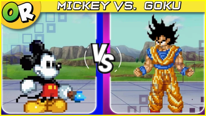 Mickey vs Goku