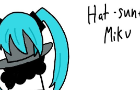 Hat-sune Miku!