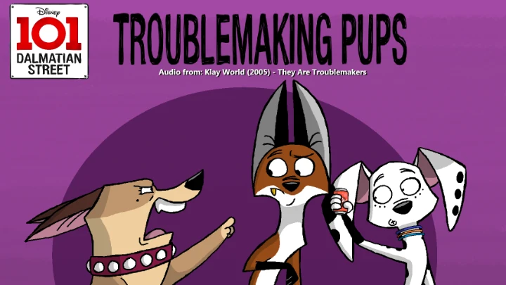 101 Dalmatian Street Fan-short: Troublemaking Pups!🐶👮