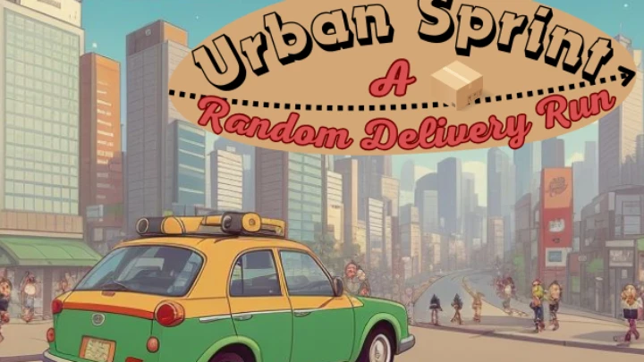 Urban Sprint: A Random Delivery Run