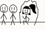 Amanda and 2 Steve jokes characters