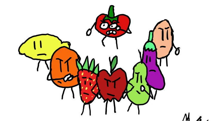 When Fruits and Vegetables Gone Bad (Animatic)