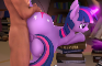 Twilight Sparkle raised leg 💜🍑💦