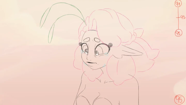 I did try... (Rough Animation)